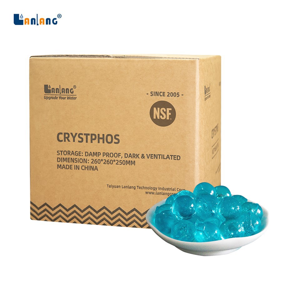 Blue Polyphosphate Siliphos Balls