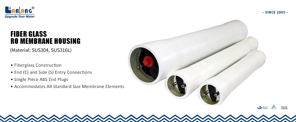 Fiber Glass RO Membrane Housing